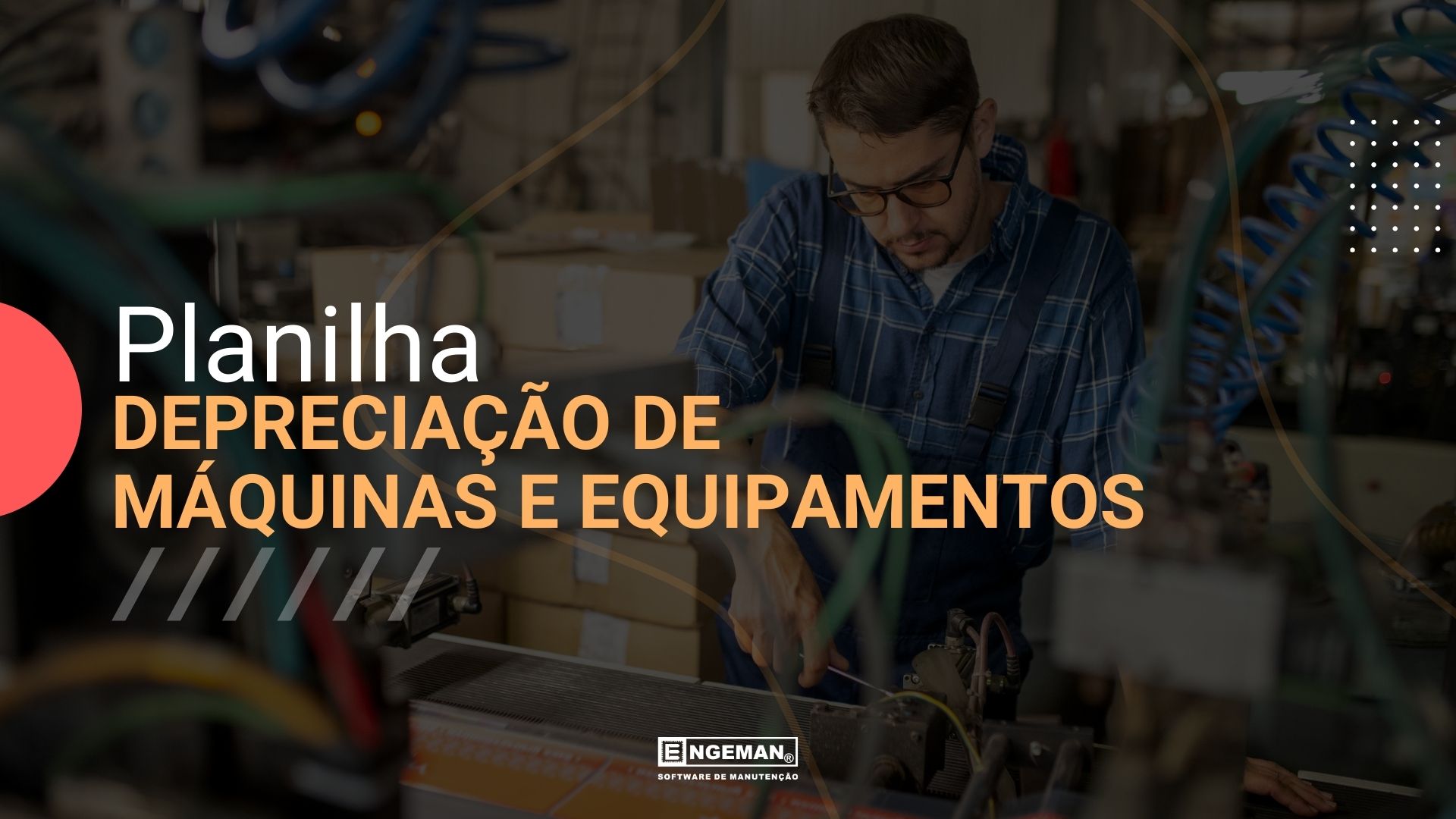 [planilha] Cálculo De Depreciação De Máquinas E Equipamentos